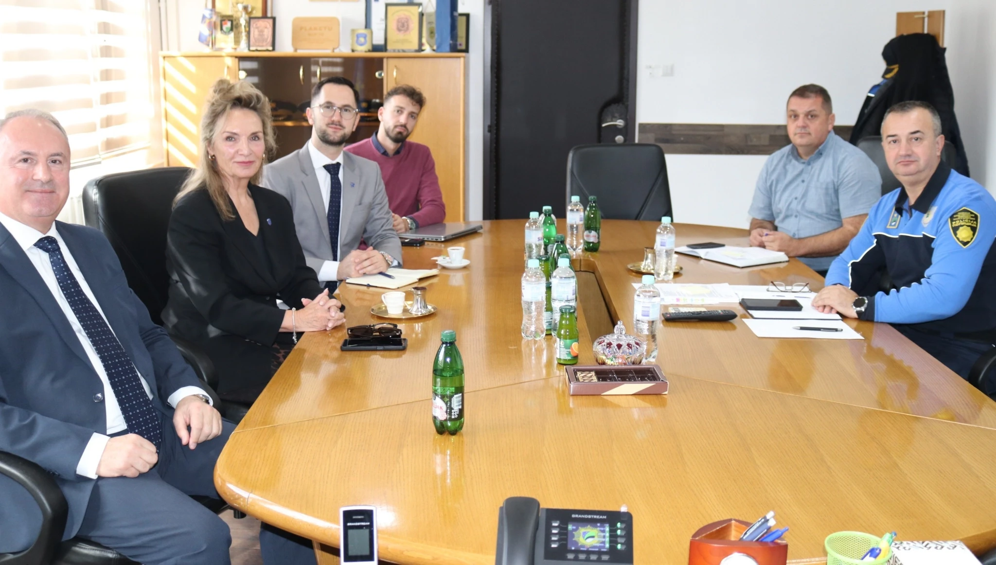Delegacija projekta „Podrška Evropske unije policijskim agencijama u BiH" u posjeti Upravi policije MUP TK-a